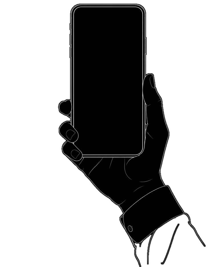an app in hand