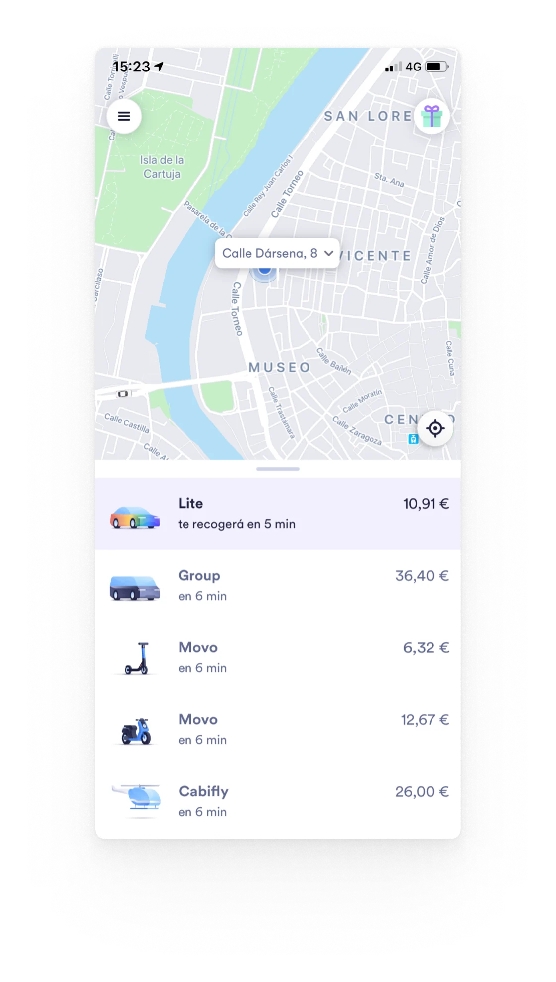 mobile app